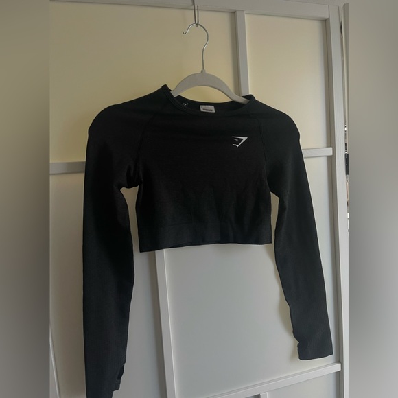 Gymshark Everyday Seamless Long Sleeve Crop Top - Picture 1 of 5